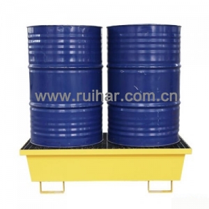 化学品|油品|钢制盛漏托盘（两桶）