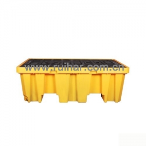 化学品|油品|聚乙烯两桶防盛漏托盘（加高款）