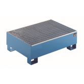 钢制盛漏托盘-双桶垂直放置