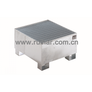 钢制盛漏托盘-单桶垂直放置