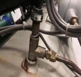 开利空调配件 30HXCHXY XW螺杆机组冷凝器 三通转接头B4STWWH