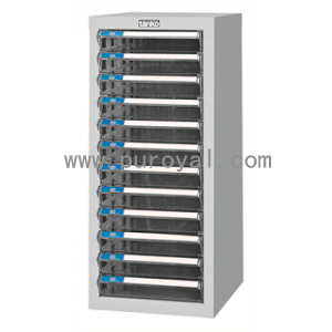 落地型塑料抽屉文件柜B4单排，B4G-112