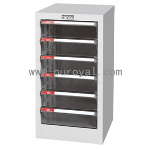 落地型塑料抽屉文件柜B4单排，B4H-106