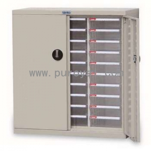 落地型带门塑料抽屉文件柜，A4H-330D