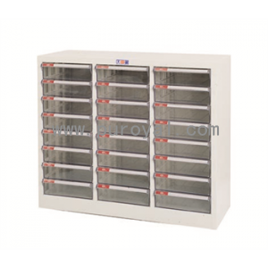 落地型塑料抽屉文件柜B4三排，B4H-324